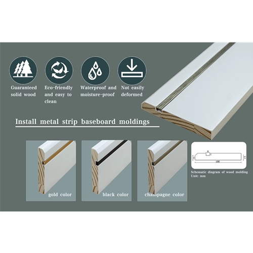 Wooden decoratitive molding